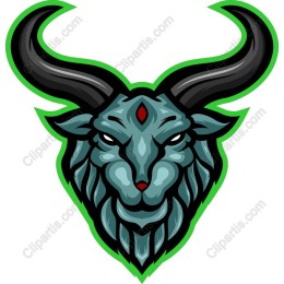 Fierce Goat Head