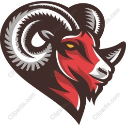 Fierce Ram Head