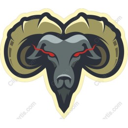 Fierce Ram Head