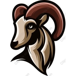 Majestic Ram Head