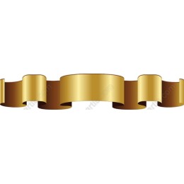 Elegant Golden Ribbon