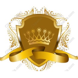 Golden Crown Shield