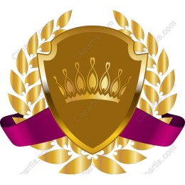 Elegant Royal Shield Emblem