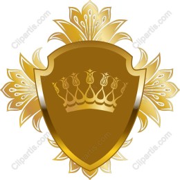 Golden Crown Shield