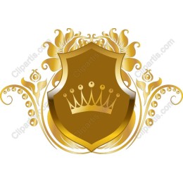 Golden Shield Crest
