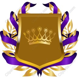 Regal Gold Crown Emblem