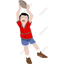 Dynamic Youth Rugby Player