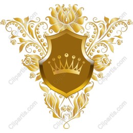 Golden Crown Shield