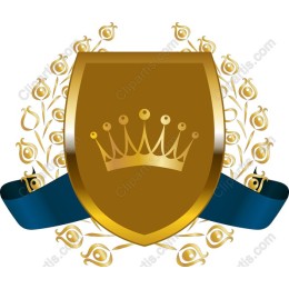 Golden Crown Shield