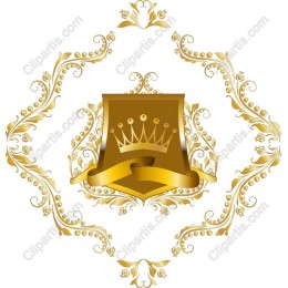 Regal Golden Crown Shield