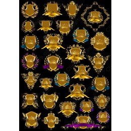 Gold Shield Bundle - 50 Elegant
