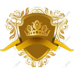 Golden Crown Shield