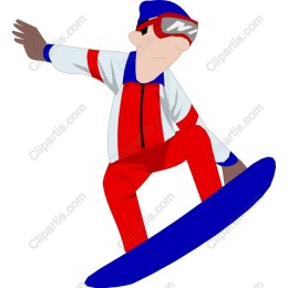 Snowboarder Action