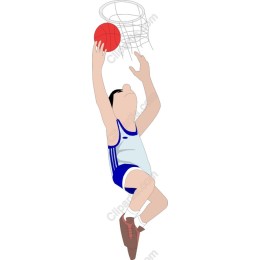 Dynamic Basketball Dunk