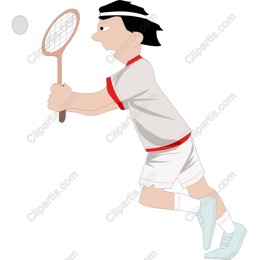 Dynamic Tennis Player
