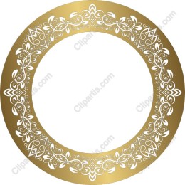 Elegant Gold Decorative Frame