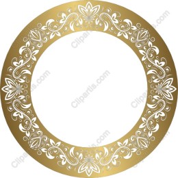 Elegant Gold Ornate Frame