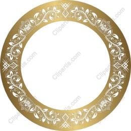 Elegant Gold Decorative Frame