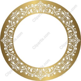 Elegant Gold Ornate Frame