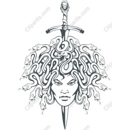 Medusa's Guardian: Sword and Serpents