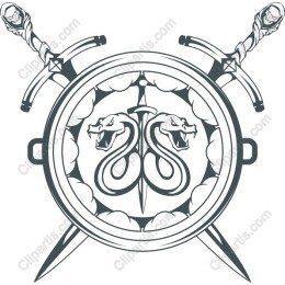 Fierce Serpent Shield