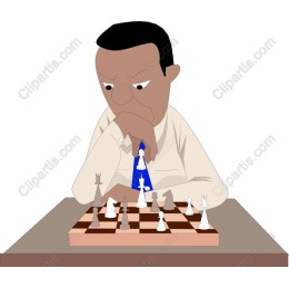 Focused Chess Player