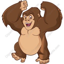 Playful Gorilla