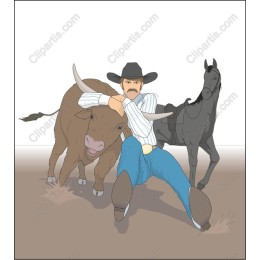 Cowboy and Cattle