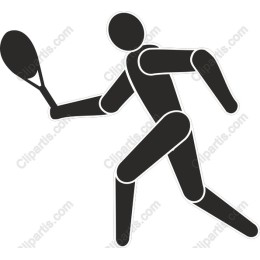 Dynamic Tennis Player