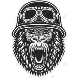 Fierce Roaring Gorilla