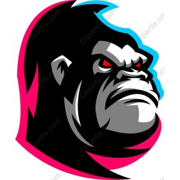 Dynamic Gorilla Head