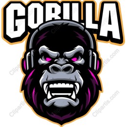 Fierce Gorilla Headphones