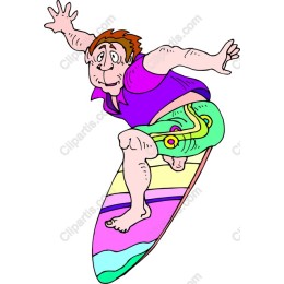 Playful Surfer