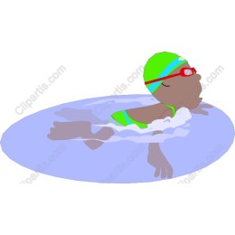 Vibrant Young Swimmer