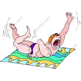 Joyful Summer Swimmer