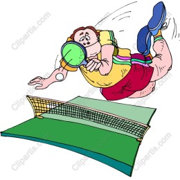 Dynamic Table Tennis Player