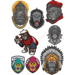 Gorilla Bundle - Clipart Collection