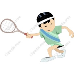 Young Tennis Player