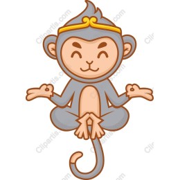 Meditating Monkey