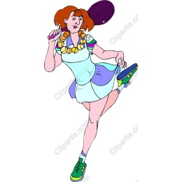 Dynamic Tennis Player