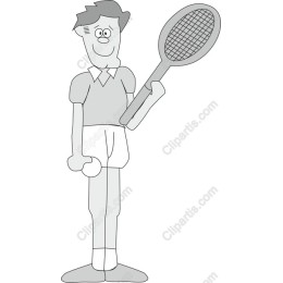 Cheerful Tennis Player