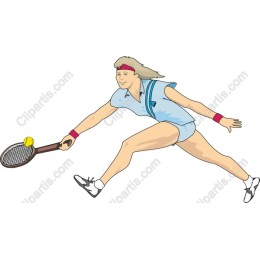 Dynamic Tennis Player