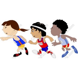Energetic Athletic Trio - Runner