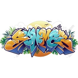 Vibrant Summer Graffiti