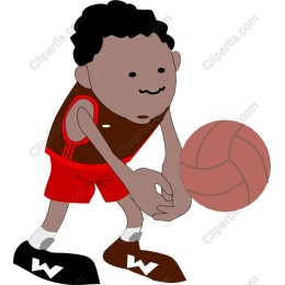 Dynamic Youth Basketball Player
