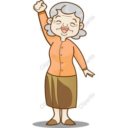 Cheerful Grandmother