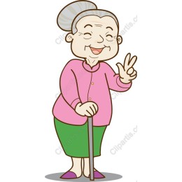 Joyful Grandmother