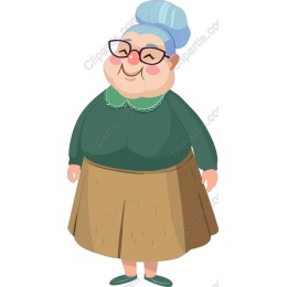 Cheerful Grandmother