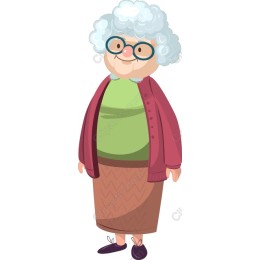 Cheerful Grandmother