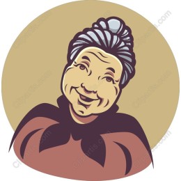 Cheerful Grandmother